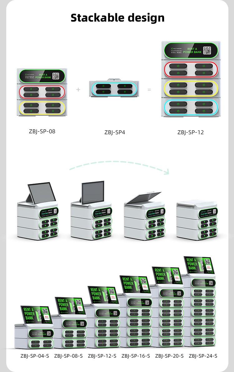 Stackable stations - supplier range options